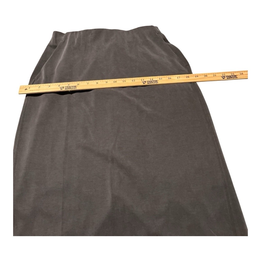 Lululemon Softstreme High Rise Midi Skirt, Retail $88 Washed Black Size 8 A Line - Picture 13 of 14